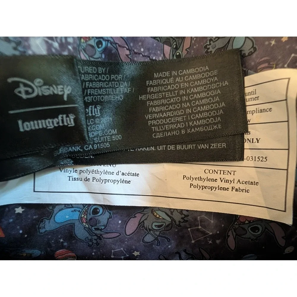 Disney Loungefly Lilo Stitch Space Adventure Glow Mini Backpack 2021 Rare  Movie